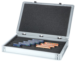Eurobox 60x40 Set with Zugliege - 7 compartments for H0e gauge - for model railway locomotives, wagons and vehicles
