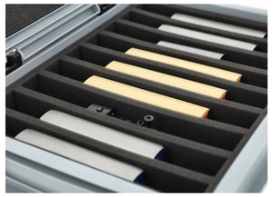 Feldherr Eurobox 40 x 30 cm Set for model railway - H0e scale - 9 compartments - foam insert for upright storage