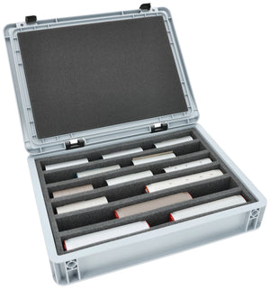 Feldherr Eurobox 40 x 30 cm Set for model railway - H0m scale - 6 compartments - foam insert for upright storage