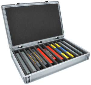 Feldherr Eurobox 60 x 40 cm Set for model railway - H0 scale - 11 compartments - foam insert for upright storage