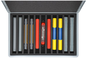 Feldherr Eurobox 60 x 40 cm Set for model railway - H0 scale - 11 compartments - foam insert for upright storage