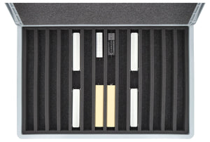 Feldherr Eurobox 60 x 40 cm Set for model railway - H0e scale - 14 compartments - foam insert for upright storage