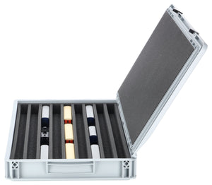 Feldherr Eurobox 60 x 40 cm Set for model railway - H0e scale - 9 compartments - foam insert for upright storage