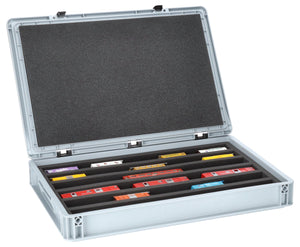 Feldherr Eurobox 60 x 40 cm Set for model railway - H0m scale - 6 compartments - foam insert for horizontal storage