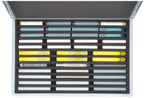 Feldherr Eurobox 60 x 40 cm Set for model railway - N scale - 12 compartments - foam insert for upright storage