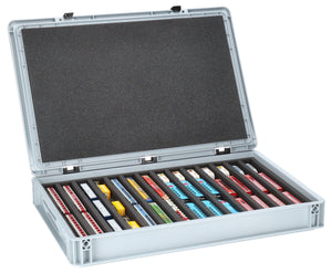 Feldherr Eurobox 60 x 40 cm Set for model railway - N scale - 14 compartments - foam insert for horizontal storage