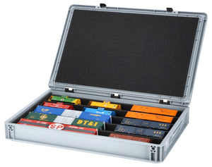 Feldherr Eurobox 60 x 40 cm Set with PanoramaLiege - 5 compartments for H0 scale - for model railways, locomotives and vehicles