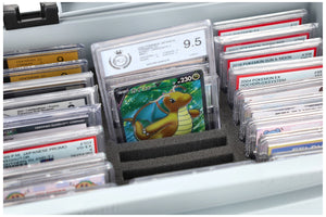 Feldherr Eurobox Set for Trading Cards in Grading Cases / Graded Cards