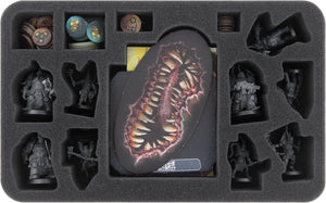 Feldherr Storage Box FSLB310 + foam set for Blackstone Fortress: Core Game Box + All Expansions