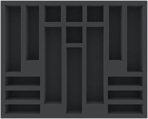 FS045A005 Feldherr foam tray for Victory at Sea - 17 compartments