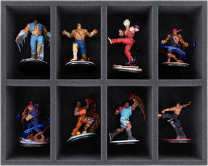 Feldherr Storage Box FSLB310 for Street Fighter: The Miniatures Game - 16 miniatures + accessories