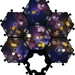 Feldherr Sector Hex tile holder for Eclipse: Second Dawn for the Galaxy