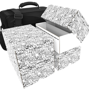 Feldherr MAXI PLUS bag with 4 Storage Boxes TCHS105 - 6400 cards