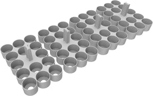 Feldherr paint rack set for 4L Really Useful Boxes - 56 Citadel Paint Pots (18ml / 24ml)