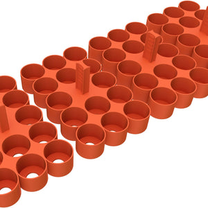 Feldherr paint rack set for 4L Really Useful Boxes - 56 Citadel Paint Pots (18ml / 24ml)