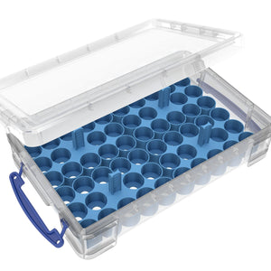 Feldherr paint rack set for 4L Really Useful Boxes - 56 Citadel Paint Pots (18ml / 24ml)