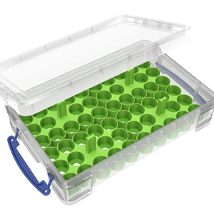 Feldherr paint rack set for 4L Really Useful Boxes - 56 Citadel Paint Pots (18ml / 24ml)