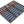 FS030A002 Foam inlay Z Gauge - horizontal - 9 slots for model railway locomotives, wagons and vehicles