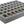 FS035ZC12 35 mm foam tray with 45 conical slots for Zombicide miniatures