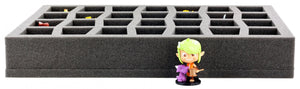 FS050KR04 50 mm full-size Figure Foam Tray for 28 Krosmaster figures