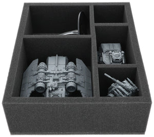 FS100A012 Feldherr foam tray for Solar Auxilia - 5 compartments