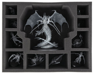 FS140A006 Feldherr foam tray for Hedonites of Slaneesh - 11 Compartments