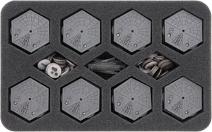 Feldherr Storage Box FSLB040 for Aeronautica Imperialis: Imperial Navy - Thunderbolt Fighter + flying bases