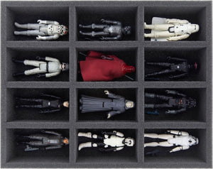 Feldherr Storage Box FSLB055 for Star Wars Vintage - 12 miniatures