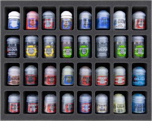 Feldherr Storage Box FSLB150 for 96 Citadel paint pots (12 ml / 18 ml / 24 ml)
