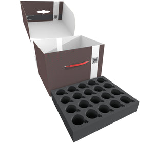 Feldherr Storage Box FSLB250 for 80 Christmas baubles diameter 50 mm