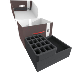 Feldherr Storage Box FSLB250 for Massive Darkness 2: Hellscape - Gates of Hell + War of Souls + Four Horsemen + Druids vs. Beelzebub + Demon Dragon