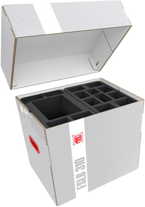 Feldherr Storage Box FSLB310 + Organizer Insert for Kingdom Death: Monster Gambler's Chest Expansion - miniatures + game material