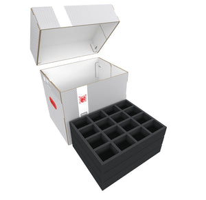 Feldherr Storage Box FSLB310 for 107 miniatures on up to 40 mm bases