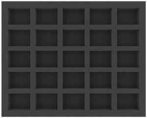 FS035MD11 35 mm full-size Figure Foam Tray with 25 large cut outs for Massive Darkness