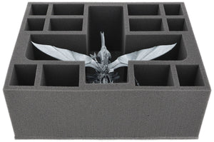 FSMFOG135BO 135 mm Full-Size foam tray with 13 compartments