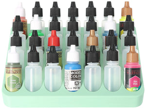 Feldherr paint rack for 4l Really Useful Box - 28 paint bottles