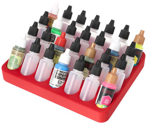 Feldherr paint rack for 4l Really Useful Box - 28 paint bottles