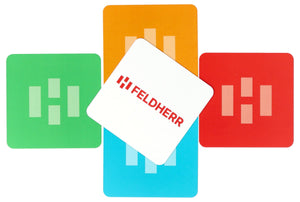Feldherr 20 pcs. card divider 67 x 67 mm - vertical