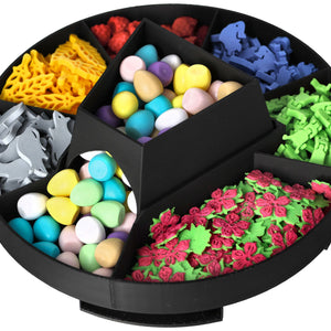 Feldherr token tray CAROUSEL + Feldherr 3D Food Tokens Upgrade Set for Wingspan - complete set