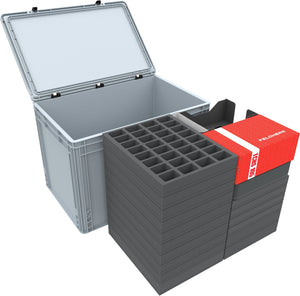 Feldherr Euro Containers Ultimate Collection Storage for Heroquest - Miniatures, Maps, Tokens