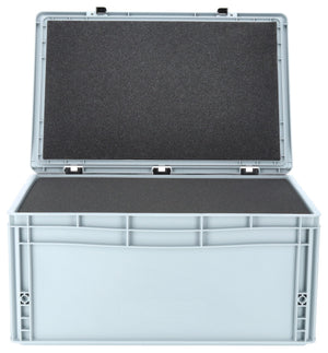 ED 64/27 HG Eurocontainer Case / Euro Box 600 x 400 x 285 mm inclusive pick and pluck foam