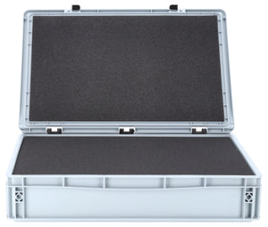 ED 64/12 HG Eurocontainer Case / Euro Box 600 x 400 x 135 mm inclusive pick and pluck foam