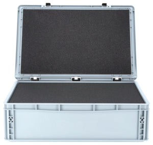 ED 64/17 HG Eurocontainer Case / Euro Box 600 x 400 x 185 mm inclusive pick and pluck foam