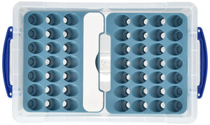 Feldherr Paint Racks with 4l Really Useful Box - 49 paint bottles + accessories