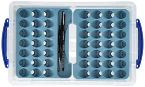 Feldherr Paint Racks with 4l Really Useful Box - 49 paint bottles + accessories