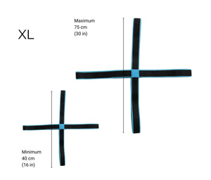 Feldherr Flex Cross Board Game Band blue - Size XL