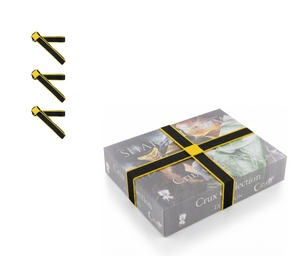 Feldherr Flex Cross Board Game Band yellow - Size M multipack