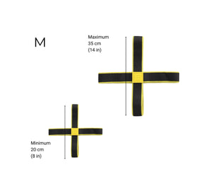 Feldherr Flex Cross Board Game Band yellow - Size M