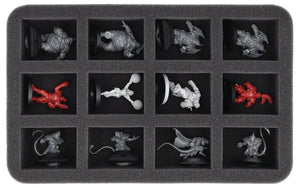 Feldherr Half-Size Case 50 for Blood Bowl - 12 Miniatures