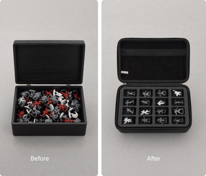 Feldherr Half-Size Case 90 for Blood Bowl - 28 miniatures